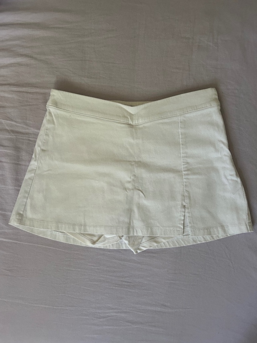 White Mini Skirt
